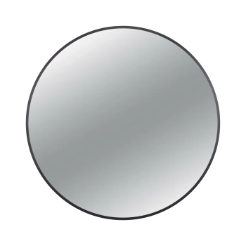 Miroir rond Balneo Corina noir 80 cm