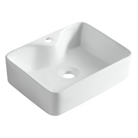 Vasque à poser Balneo Savia 49 x 38 cm blanche en céramique