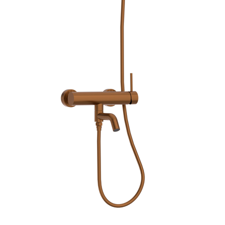 Robinetterie de baignoire Balneo Cascade ensemble 1 copper