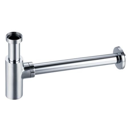 Siphon de lavabo en laiton Balneo, chromé, rond