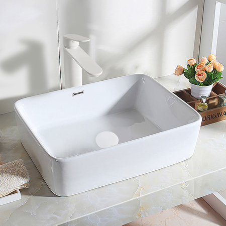 Bonde de lavabo Balneo Klik Klak C Blanc avec trop-plein