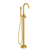 Mitigeur de baignoire Balneo Cascade modèle 2 gold