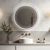 Miroir rond lumineux Balneo Sun 100 cm