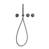 Robinet de baignoire Balneo Cascade modèle 3 gun metal