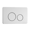 Bouton de chasse d'eau WC Balneo Oxo blanc
