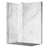 Paroi de douche Beira Chrome 90 cm