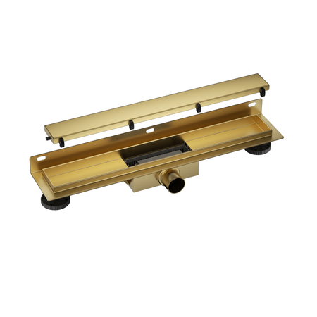 Caniveau de douche mural Wall and Floor NEXT - 100 cm Gold