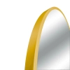 Miroir rond Balneo Corina doré 100 cm