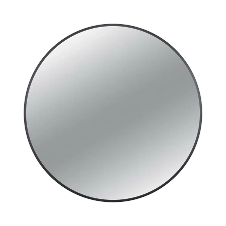 Miroir rond Balneo Corina noir 80 cm