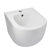 Bidet WC suspendu Balneo Asox blanc
