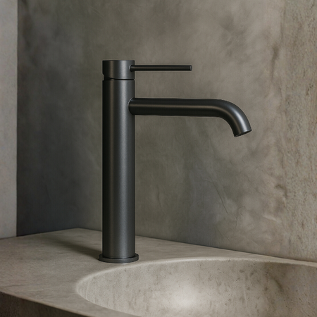 Balneo Cascade mitigeur de lavabo modèle 2 gun metal