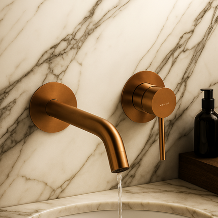 Balneo Cascade mitigeur de lavabo modèle 3 cuivre