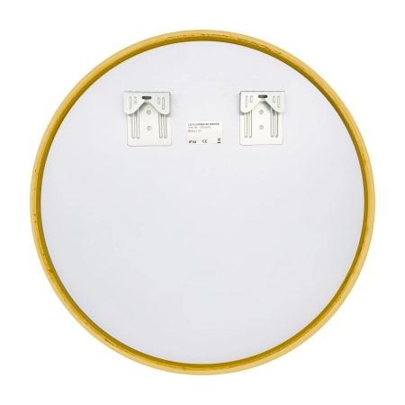 Miroir rond Balneo Corina doré 80 cm