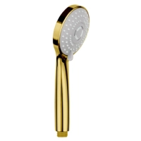 Pommeau de douche Balneo Cascade modèle 3 shiny gold