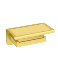 Porte-papier avec tablette pour téléphone Balneo Qarx gold