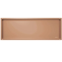 Étagère de niche Balneo Wall Box No rim Copper 90 x 30 x 10 cm cuivrée en acier inoxydable sans bride