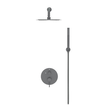 Balneo Cascade mitigeur de douche set of 2 gun metal