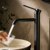 Balneo Cascade mitigeur de lavabo modèle 2 noir