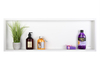 Niche murale Balneo Wall Box No rim White 90 x 30 x 10 cm blanche en acier inoxydable sans bride