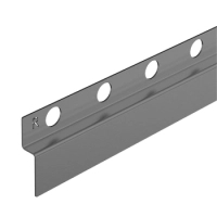 Balneo Gun Metal rail de descente à droite 170 cm