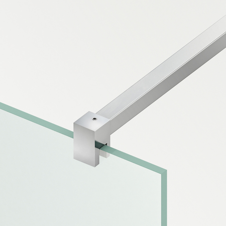 Paroi de douche Beira Chrome 60 cm