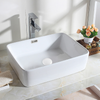 Bonde de lavabo en laiton Balneo Klik Klak A blanche avec trop-plein et tête céramique