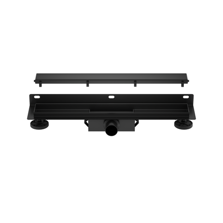 Caniveau de douche mural Wall and Floor NEXT - 100 cm Black