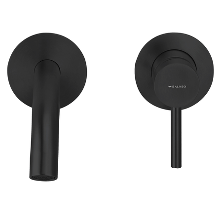 Balneo Cascade mitigeur de lavabo modèle 3 noir