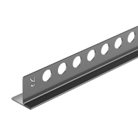 Profilé de pente au sol Balneo Gun Metal, droit, 170 cm