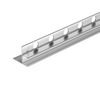 Profilé de pente Balneo inox pour verre gauche 120 cm