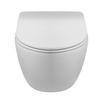Ensemble WC encastré Balneo bâti-support Fix-Frame Slim Next avec cuvette WC blanche Luna Tornado