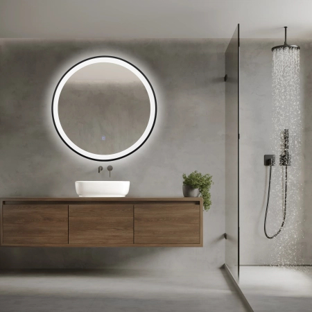 Miroir rond lumineux Balneo Venus 60 cm