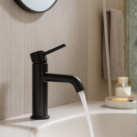 Balneo Cascade mitigeur de lavabo modèle 1 noir