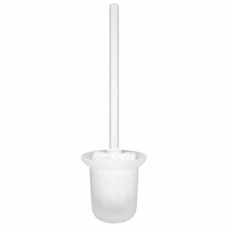 Compartiment brosse WC encastré Balneo Wall Box Brush S Tiles droite en acier inoxydable