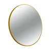 Miroir rond Balneo Corina doré 100 cm